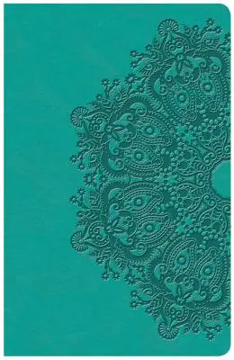 KJV Großdruck Bibel im persönlichen Format, Teal Leathertouch - KJV Large Print Personal Size Reference Bible, Teal Leathertouch