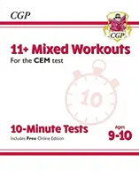 11+ CEM 10-Minuten-Tests: Gemischte Übungsaufgaben - Alter 9-10 (mit Online-Ausgabe) - 11+ CEM 10-Minute Tests: Mixed Workouts - Ages 9-10 (with Online Edition)