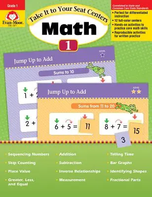 Mathe-Zentren zum Mitnehmen, Klasse 1 - Take It to Your Seat Math Centers Grade 1