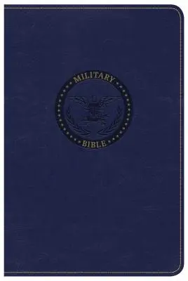 CSB Militärbibel, Königsblauer Ledereinband - CSB Military Bible, Royal Blue Leathertouch