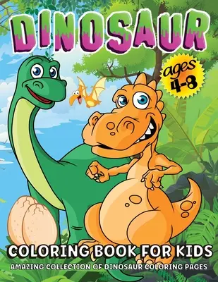 Dinosaurier-Malbuch: Riesiges Dinosaurier-Malbuch für Kinder von 4-8 Jahren, Dino-Malbuch für Jungen und Mädchen - Dinosaur Coloring Book: Giant Dinosaur Coloring Book For Kids Ages 4-8, Boys And Girls Dino Coloring Book For Children