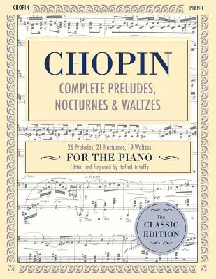 Vollständige Präludien, Nocturnes & Walzer: 26 Präludien, 21 Nocturnes, 19 Walzer für Klavier (Schirmer's Library of Musical Classics) - Complete Preludes, Nocturnes & Waltzes: 26 Preludes, 21 Nocturnes, 19 Waltzes for Piano (Schirmer's Library of Musical Classics)