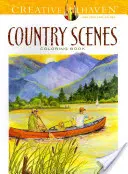 Country Scenes Malbuch - Country Scenes Coloring Book