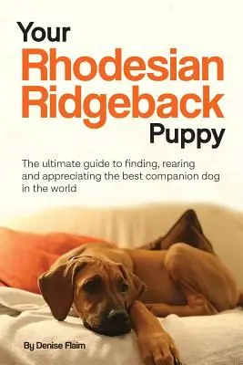Ihr Rhodesian Ridgeback-Welpe: Der ultimative Leitfaden, um den besten Begleithund der Welt zu finden, aufzuziehen und zu schätzen - Your Rhodesian Ridgeback Puppy: The ultimate guide to finding, rearing and appreciating the best companion dog in the world