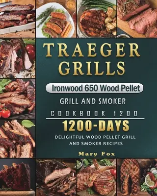 Traeger Grills Ironwood 650 Holzpelletgrill und Smoker Kochbuch 1200: 1200 Tage köstliche Holzpelletgrill- und Smoker-Rezepte - Traeger Grills Ironwood 650 Wood Pellet Grill and Smoker Cookbook 1200: 1200 Days Delightful Wood Pellet Grill and Smoker Recipes