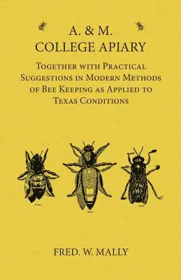 A. & M. College Imkerei - Zusammen mit praktischen Vorschlägen zu modernen Methoden der Bienenzucht unter texanischen Bedingungen - A. & M. College Apiary - Together with Practical Suggestions in Modern Methods of Bee Keeping as Applied to Texas Conditions