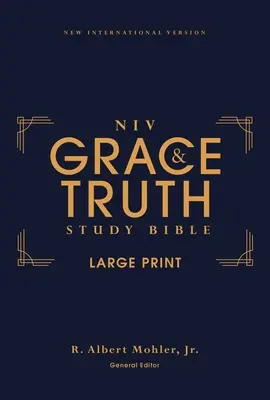 Niv, die Gnade und Wahrheit Studienbibel, Großdruck, Hardcover, Rote Schrift, Komfortdruck - Niv, the Grace and Truth Study Bible, Large Print, Hardcover, Red Letter, Comfort Print