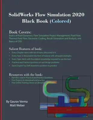 SolidWorks Flow Simulation 2020 Schwarzes Buch (farbig) - SolidWorks Flow Simulation 2020 Black Book (Colored)