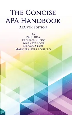 The Concise APA Handbook APA 7. Auflage (hc) - The Concise APA Handbook APA 7th Edition (hc)