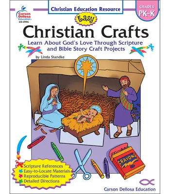 Einfache christliche Bastelarbeiten: Klassenstufen Pk-K - Easy Christian Crafts: Grades Pk-K