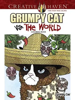 Creative Haven Grumpy Cat vs. the World Malbuch - Creative Haven Grumpy Cat vs. the World Coloring Book