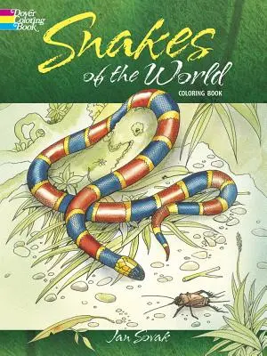 Schlangen der Welt Färbung Buch - Snakes of the World Coloring Book