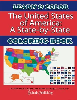 Die Vereinigten Staaten von Amerika: Ein Staat-nach-Staat-Malbuch - The United States of America: A State-By-State Coloring Book