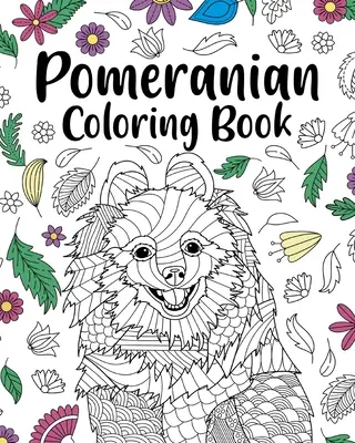 Pomeranian Färbung Buch - Pomeranian Coloring Book
