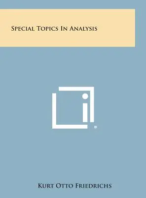 Spezielle Themen der Analyse - Special Topics in Analysis