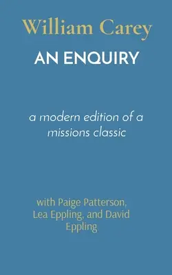 Eine Anfrage: eine moderne Ausgabe eines Missionsklassikers - An Enquiry: a modern edition of a missions classic