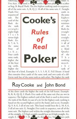 Cooke's Regeln für echtes Poker - Cooke's Rules of Real Poker