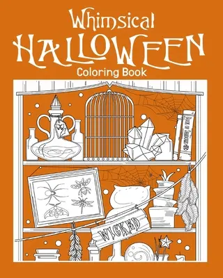 Skurriles Halloween-Malbuch - Whimsical Halloween Coloring Book