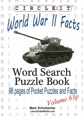 Circle It, Fakten zum Zweiten Weltkrieg, Taschenformat, Wortsuche, Rätselbuch - Circle It, World War II Facts, Pocket Size, Word Search, Puzzle Book