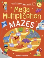 Fantastische Fingerabdruck-Matrizen: Mega-Multiplikations-Matrizen - Fantastic Finger Trace Mazes: Mega Multiplication Mazes