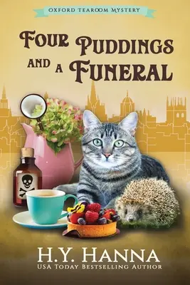 Vier Puddings und ein Begräbnis (LARGE PRINT): Die Oxford Tearoom Krimis - Buch 6 - Four Puddings and a Funeral (LARGE PRINT): The Oxford Tearoom Mysteries - Book 6