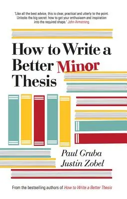 Wie man eine bessere Nebenfacharbeit schreibt - How to Write a Better Minor Thesis