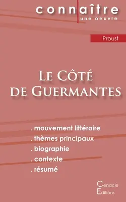 Le fiche de lecture Le Ct de Guermantes de Marcel Proust (Analyse littraire de rfrence et rsum complet) - Fiche de lecture Le Ct de Guermantes de Marcel Proust (Analyse littraire de rfrence et rsum complet)