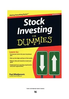 Aktieninvestitionen für Dummies (Großdruck 16pt) - Stock Investing for Dummies (Large Print 16pt)