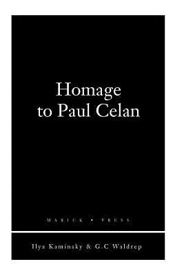 Hommage an Paul Celan - Homage to Paul Celan