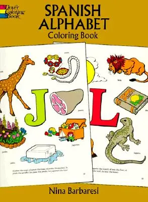 Spanisches Alphabet-Malbuch - Spanish Alphabet Coloring Book