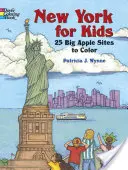 New York für Kinder: 25 Sehenswürdigkeiten des Big Apple zum Ausmalen - New York for Kids: 25 Big Apple Sites to Color