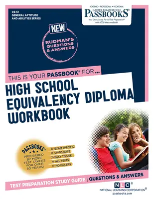 High School Equivalency Diploma Workbook, Band 51 - High School Equivalency Diploma Workbook, Volume 51