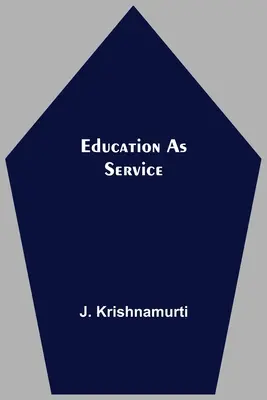 Bildung als Dienstleistung - Education As Service