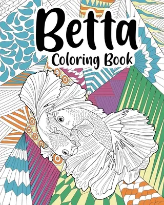 Betta-Malbuch - Betta Coloring Book