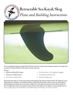 Einziehbares Seekajak-Skeg: Pläne und Bauanleitung - Retractable Sea Kayak Skeg: Plans and Building Instructions