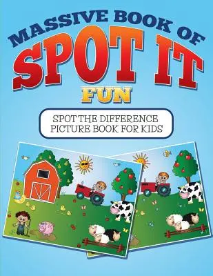 Riesiges Buch von SPOT IT Fun: Spot The Difference Bilderbuch für Kinder - Massive Book Of SPOT IT Fun: Spot The Difference Picture Book For Kids