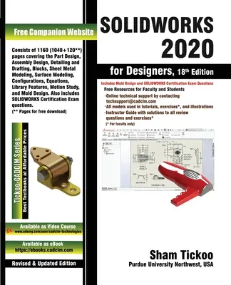 SOLIDWORKS 2020 für Konstrukteure, 18. Auflage - SOLIDWORKS 2020 for Designers, 18th Edition