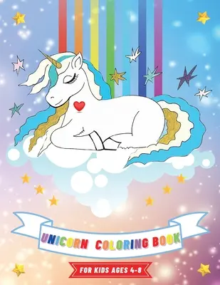 Einhorn-Malbuch: Für Kinder im Alter von 4-8 Jahren 8,5 x 11 Activity Book für Mädchen - Unicorn Coloring Book: For Kids Ages 4-8 8.5 x 11 Activity Book for Girls