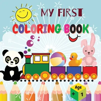 Mein erstes Ausmalbuch: Amazing Children's Book with Cute & Simple 40 Pictures to Learn vocabulary and Coloring Skills For Toddlers & Kids Ear - My first Coloring Book: Amazing Children's Book with Cute & Simple 40 Pictures to Learn vocabulary and Coloring Skills For Toddlers & Kids Ear