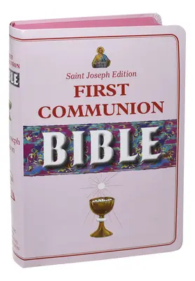 Neue katholische Bibel -- Med. Druck Dura Lux (Mädchenkommunion) - New Catholic Bible -- Med. Print Dura Lux (Girl Communion)