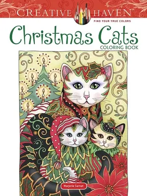 Creative Haven Weihnachtskatzen Malbuch - Creative Haven Christmas Cats Coloring Book