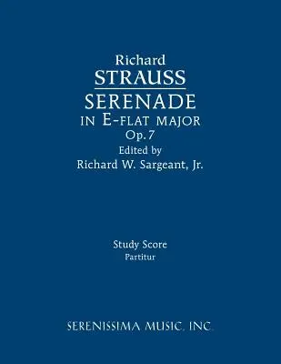 Serenade in Es-Dur, Op.7: Studienpartitur - Serenade in E-flat major, Op.7: Study score