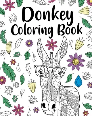 Esel-Malbuch - Donkey Coloring Book
