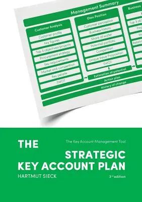 Der strategische Großkundenplan: Das Werkzeug für das Key Account Management! Kundenanalyse + Geschäftsanalyse = Kontostrategie - The Strategic Key Account Plan: The Key Account Management Tool! Customer Analysis + Business Analysis = Account Strategy