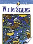 Creative Haven Winterlandschaften Malbuch - Creative Haven Winterscapes Coloring Book