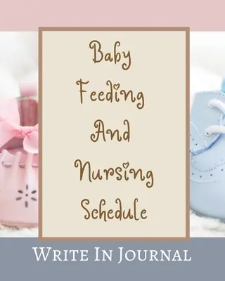 Baby Fütterung und Pflege Zeitplan - Write In Journal - Zeit, Notizen, Windeln - Creme Braun Pastelltöne Rosa Blau Abstrakt - Baby Feeding And Nursing Schedule - Write In Journal - Time, Notes, Diapers - Cream Brown Pastels Pink Blue Abstract