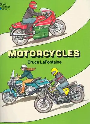 Motorräder Malbuch - Motorcycles Coloring Book