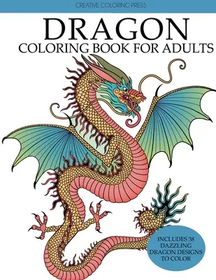 Drachen-Malbuch für Erwachsene - Dragon Coloring Book for Adults