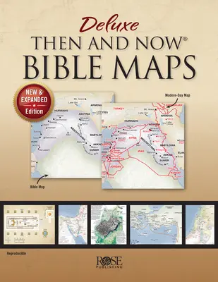 Deluxe Then & Now Bibelkarten - Taschenbuch - Deluxe Then & Now Bible Maps - Paperback