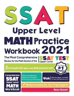 SSAT Upper Level Math Practice Workbook: Die umfassendste Wiederholung für den Mathe-Teil des SSAT-Oberstufentests - SSAT Upper Level Math Practice Workbook: The Most Comprehensive Review for the Math Section of the SSAT Upper Level Test